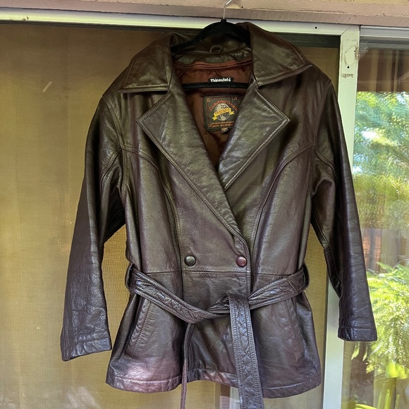 Wilsons Leather Dark Brown Jacket - Picture 1 of 8